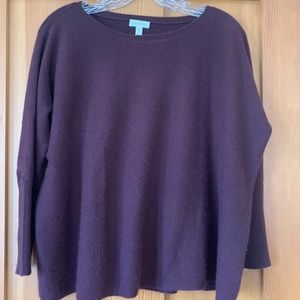 Garnet Hill Cashmere Sweater Size S